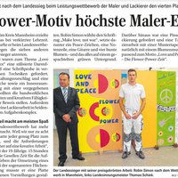 Zeitungsartikel Robin Simon